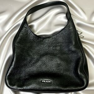 Prada deerskin hobo bag